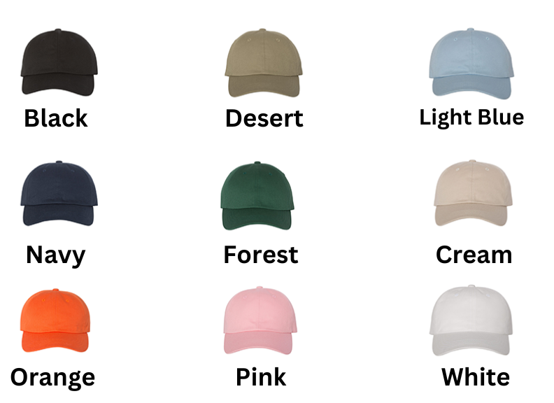 Custom Airport Code Dad Hats