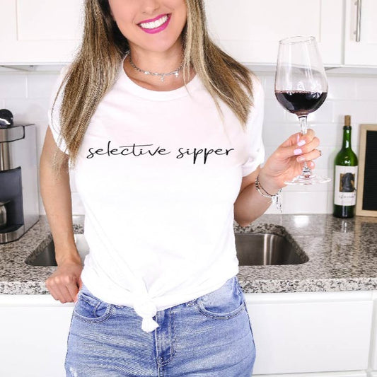 Selective Sipper T-Shirt